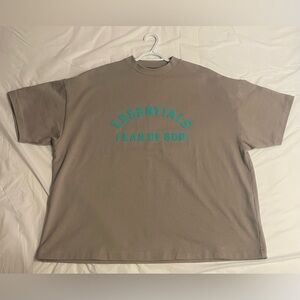 Fear of God ESSENTIALS heavyweight oversized Cotton jersey T-shirt - SIZE M